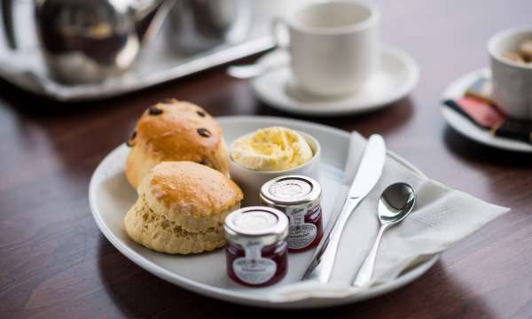 Scones Cream and Jam