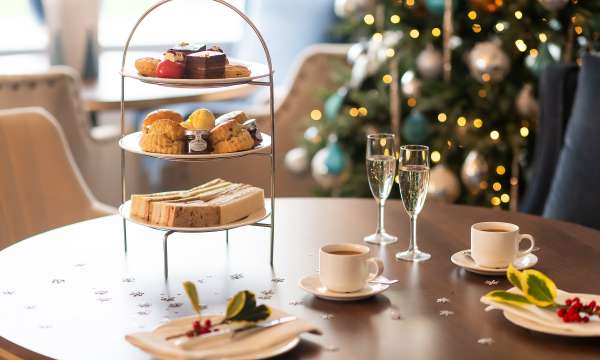 Festive Champagne Afternoon Tea at Belmont Hotel 