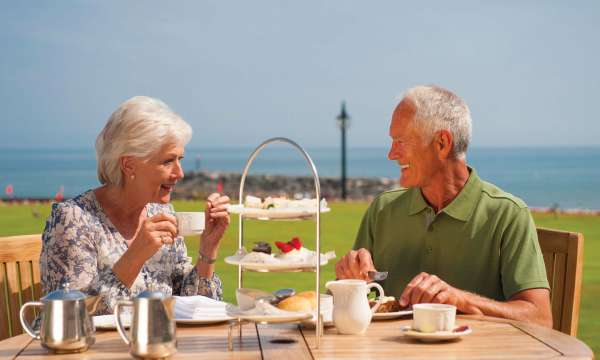 Belmont Hotel Afternoon Tea Outdoors on the Hotel Lawn